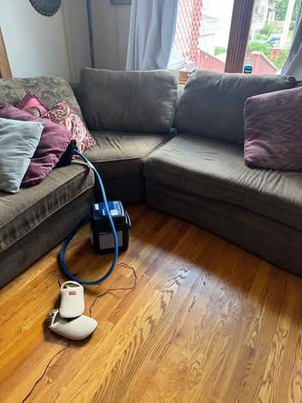 Photo of free 4 piece sectional with cushions (Oak park IL) #2