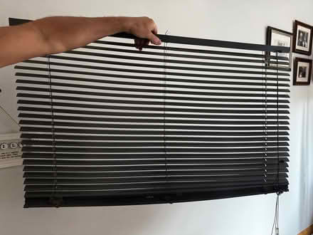 Photo of free Grey Venetian blind (Poulner, Ringwood) #1