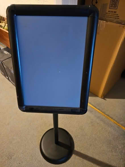 Photo of free A4 poster/sign stand (BN10) #1