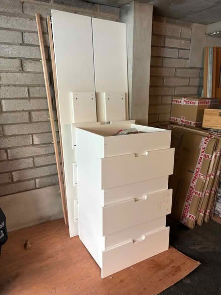 Photo of free White IKEA Bed (Ballsbridge) #1