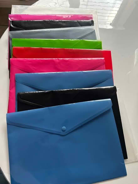 Photo of free 10 x plastic wallets (CM1 Broomfield) #1
