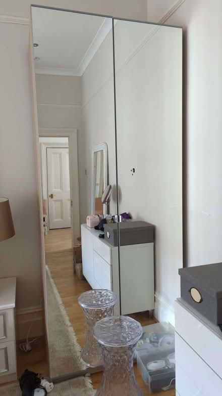 Photo of free tall Mirror Double Closet (Ravenscourt Park W6) #1