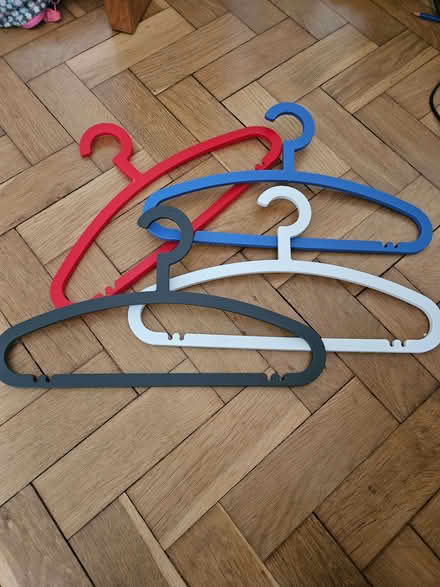 Photo of free Lots of strong plastic coat hangers (St Stephens AL3) #1