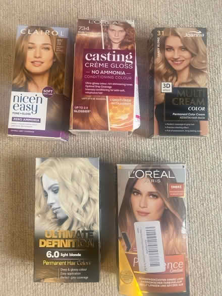 Photo of free Permanent hair dyes. Various (Brockton much wenlock TF13) #1
