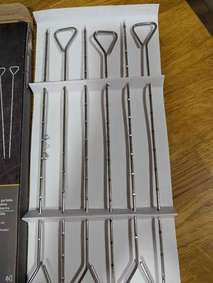 Photo of free 6 stainless Florabest Skewers New (Grangeway area NN10) #3