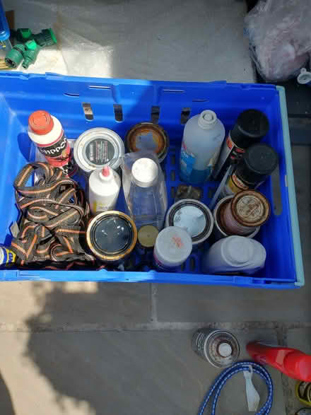 Photo of free A job lot of various cans of paint etc (Roundham TQ4) #1