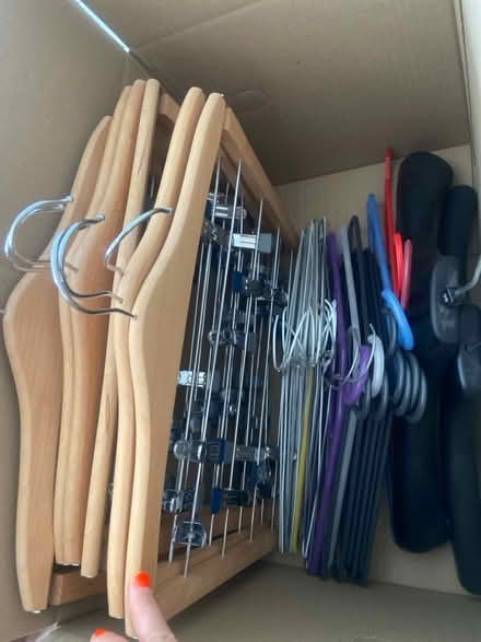 Photo of free Selection of hangers including skirt hangers (St Margarets TW1) #1