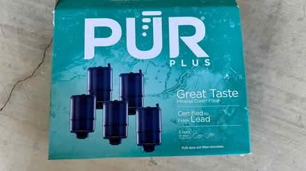 Photo of free PUR water filters 5 pack (Fremont high school) #1