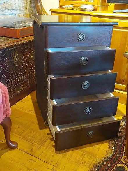Photo of free 5 drawer chest of drawers (Holt BA14 6) #1