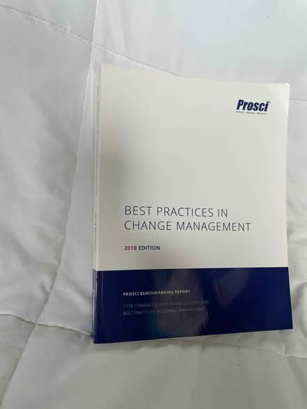 Photo of free Prosci Change Management book (Riverside/Hunt Club) #1