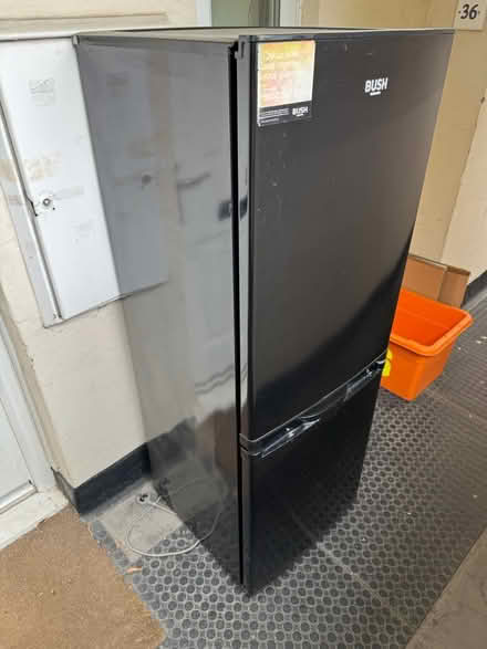 Photo of free Tall Beko fridge freezer black (Laindon) #2