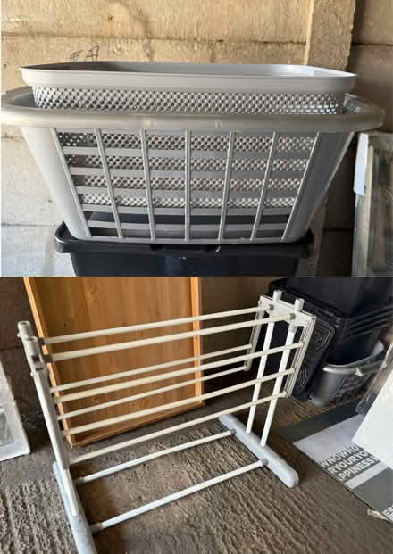 Photo of free 2xWash baskets & 1/2 clothes line (EN2) #1
