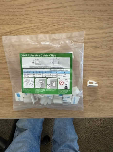 Photo of free Adhesive Cable Clips (Alameda East End) #1