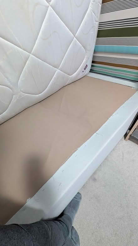 Photo of free Single bed base,mattress,headboard (Cheshunt EN8) #4