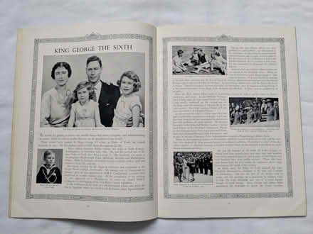 Photo of free Souvenir Coronation Programme George VI May 1937 (Southport PR9) #3