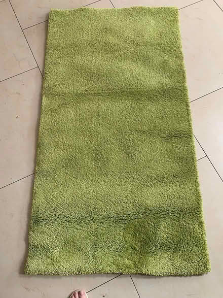 Photo of free Green rug (Malahide) #1