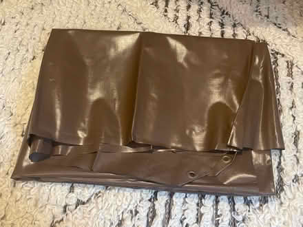 Photo of free Brown plastic ground sheet (Acton W3) #1