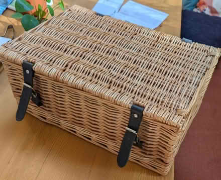 Photo of free Wicker basket (Central Saffron Walden) #1