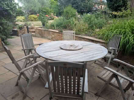 Photo of free Garden table and chairs (Kislingbury NN7) #1