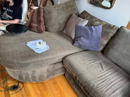 Photo of free 4 piece sectional with cushions (Oak park IL) #4