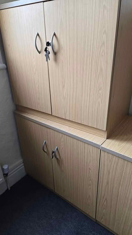 Photo of free 7 x Office cupboards (The tything WR1) #1