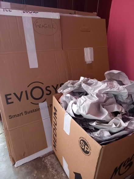 Photo of free Packing / moving boxes and paper (Maulds Meaburn CA10) #2