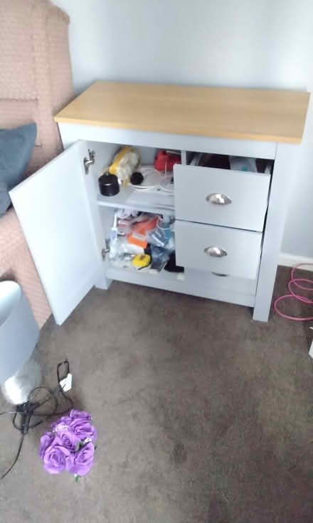Photo of free Light blue unit (Derby central) #1