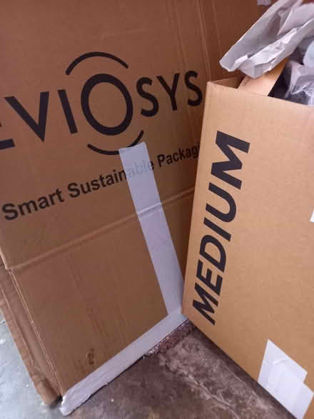 Photo of free Packing / moving boxes and paper (Maulds Meaburn CA10) #1