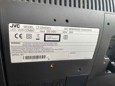 Photo of free TV/DVD player (Nunnery Wood WR5) #2