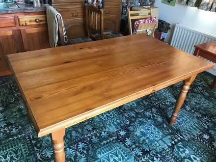 Photo of free Pine table (Crackenthorpe CA16) #2