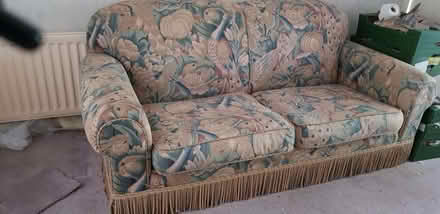 Photo of free Large Vintage 2-Seater Settee (Totteridge HW HP13) #3