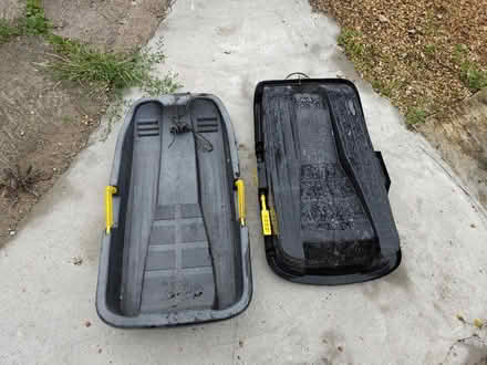 Photo of free 2 black Sleighs (SK7 Hazel Grove) #2