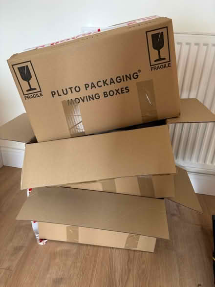 Photo of free 3 packing boxes (Stroud) #1