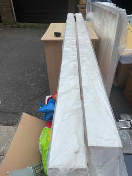 Photo of free 2 x white kitchen plinth (N20) #1