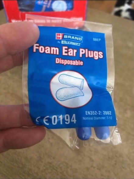 Photo of free Disposal Foam Earplugs (Cheshunt En8) #2