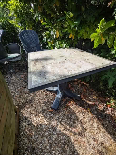 Photo of free Garden table and chairs (Bh48ab) #3