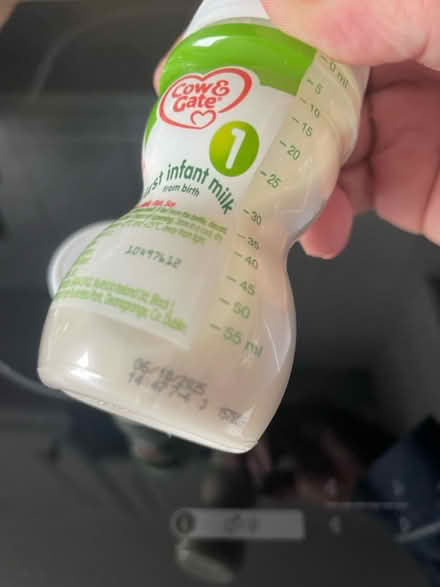 Photo of free 2x70ml Cow&Gate First milk (Edenbridge) #1