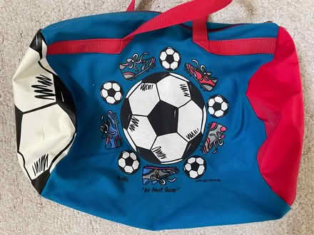 Photo of free Kids Soccer Themed Bag (West Plano) #1