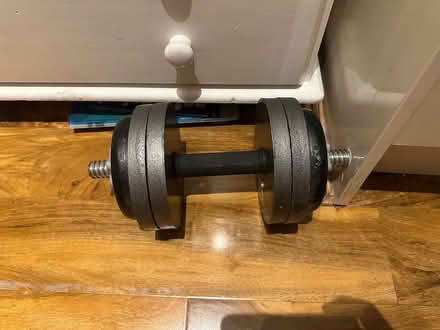 Photo of free Dumbbell with adjustable weights (Barons Court W14) #1