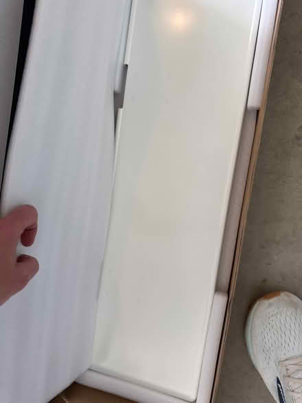 Photo of free Clamp- on desk shelf long tray (Lafayette) #3