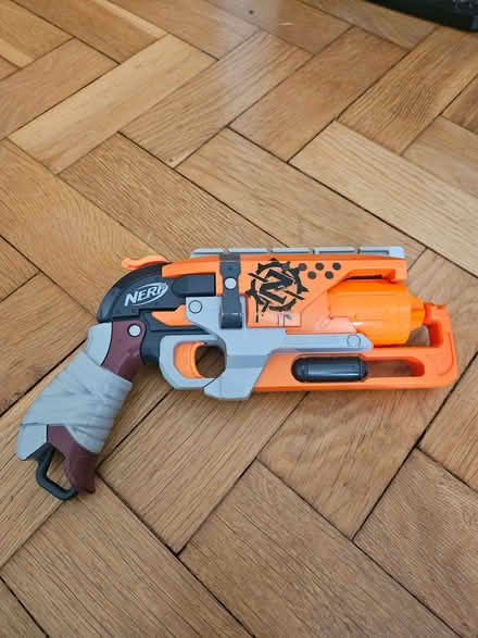 Photo of free Zombie strike nerf gun with extra bullets (St Stephens AL3) #1