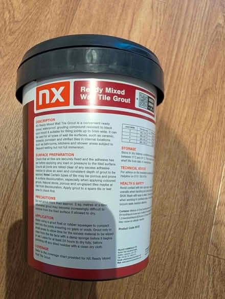 Photo of free Ready mixed grout (Dumbreck G41) #2