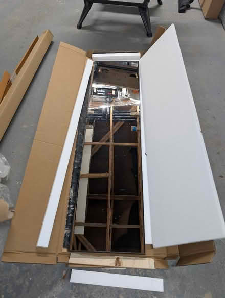 Photo of free Over door mirror, glass broken (Dumbreck G41) #1