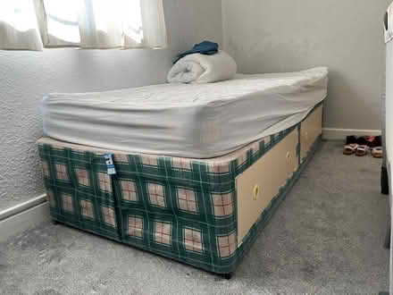 Photo of free Single Bed, Mattress and Duvet (Brockworth GL3, Gloucester) #1