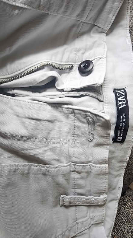 Photo of free Zara off white side pocket cargos (Ham TW10) #3