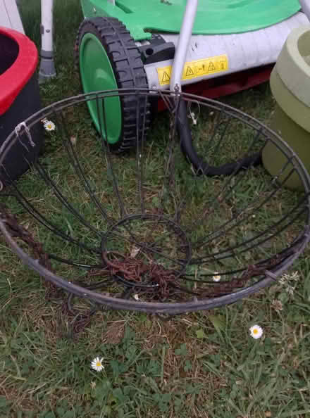 Photo of free Metal hanging basket (Portchester PO16) #1
