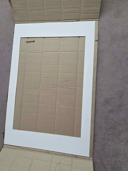 Photo of free White picture mount for large IKEA frame (Barkingside IG5) #1