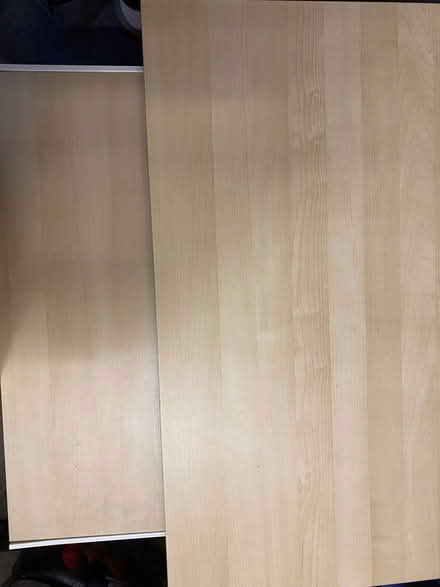 Photo of free IKEA desk - birch veneer (Barrow upon Soar LE12) #3