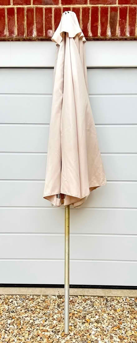 Photo of free 3m Cream Garden Parasol (East Marden) #1