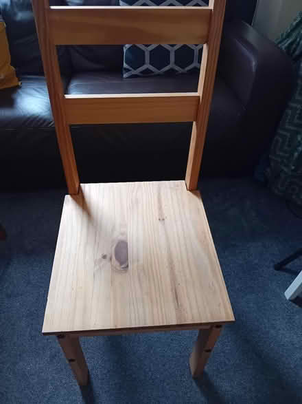 Photo of free Two brown chairs (SE15 4DF) (Peckham) #1